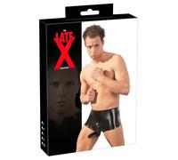 The Latex Collection Men's 291007111 Latex Pants S/M, Black (Nero 001)