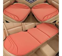 Latex Car Seat Cushion for Jeep Grand Cherokee 4xe 2026, Breathable Summer Seat Pad with Safety Belt Holes, Non-Slip Driving Cushion, High Resilience Durable Pad,Full Set