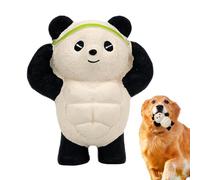 Latex Chew Toy for Dogs, Squeaky Pet Toy - Chew Toy Latex Funny Squeaky Toy, Soft Interactive Panda Pet Supplies Dog Toy for Pets and Large Dogs