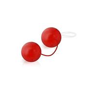 Latex Coated Orgasm Geisha Balls - Red