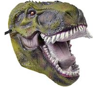 Latex Dinosaur T-Rex Triceratops Velociraptor Dinosaur Head Reptile Party Mask A