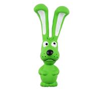 Latex Dog Crew Toys, Flexible Rubber Chew Toy with Standing Stick | Intumbent Toys for Dogs in the Shape of Safe Ears, Integral Audio Device