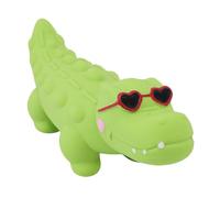 Latex Dog Squeaky Chew Toy Gentle for Teeth Care and Loneliness Relief Suitable for Dogs At Home 1 Unit (Crocodilian)
