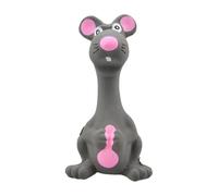 Latex Dog Squeaky Toys - Alleviate Destructive Puppy Frustration And Boredom Habits Outdoors, High Pitch Built In Squeaker Mechanism Alarm Sound, 14x7x7cm Dimensions, Natural Latex - For Chewers
