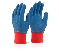 LATEX FULLY COATED GRIPPER GLOVE BLUE XL