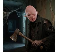 Latex Goonies Halloween Fancy Dress Costume 1980's 80's Black Masquerade Mask(Red E,30x20cm)