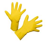 Latex Household Gloves Protex Jaune Taille 10