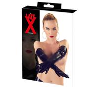 LATEX - Long Unisex Gloves (Black)