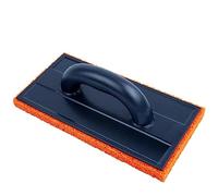 Latex Orange Rubber Sponge Float for Plastering & Rendering, Medium Coarse, 280mm x 140mm (3620)