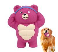 Latex Pet Chew Toy | Funny Animal Latex Squeaky Toys Chew Toys | Panda Soft Interactive Pet Supplies Dog Toys for Aggressive Chewer & Medium Dogs