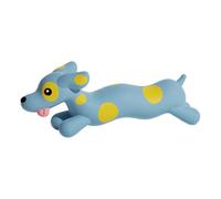 Latex Puppy Dog Toy - Squeaky Interactive Chew | Pet Training Play System Fetch Entertainment Relief Toy Enrichment Activity Solution For Medium Large Breeds Home Outdoor Use