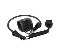 Latex Resist Band Ankle Buckle 3PCS Set Leg Muscle Trainer Hip Training Straps With Door Exercise Accessories