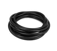 Latex Rubber Hoses Color IDxOD 1.6~10mm High Resilient Tube Elastic Band for Gardening Watering(Black,5 Meters_ID 1.8MM X OD 4.2MM)