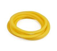 Latex Rubber Hoses Color IDxOD 1.6~10mm High Resilient Tube Elastic Band for Gardening Watering(Yellow,1 Meter_ID 6MM X OD 10MM)