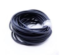 Latex Rubber Tubing， Latex Rubber Hoses 5 Meter Length Multicolor ID 1.6-5mm(Black,1.8mm x 4.2mm)