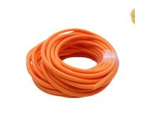 Latex Rubber Tubing， Latex Rubber Hoses 5 Meter Length Multicolor ID 1.6-5mm(Orange,1.7mm x 4.5mm)