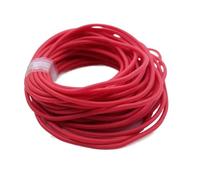 Latex Rubber Tubing, Latex Rubber Hoses Multicolor Multiple Sizes 1 Meter(Red,5mm x 7mm)
