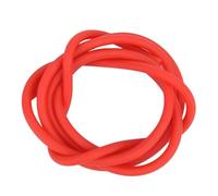 Latex Rubber Tubing， Latex Rubber Tube Replacement Band Sling Multicolor 1.7mm x 4.5mm 1 Meter(Red)