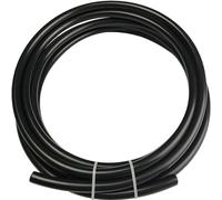 Latex Rubber Tubing， Nitrile Rubber Fuel Hose Oil Black Multiple Sizes 1 Meter(8X12mm)
