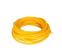 Latex Rubber Tubing， Rubber Tube Yellow 100 cm Multiple Sizes(Rubber-01)