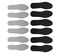 Latex Shoe Insoles Ultra Thin 6 Pairs Cuttable | Washable Soft Latex Material, Low Profile Design, Fits Eu 37-38 and 43-44, for Slip-ons and Dress Shoes
