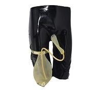 Latex Shorts Condom with Urine Bag Size L