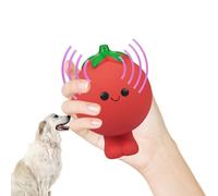 Latex Soft Chew Dog Toy - Foodie Faces Carrot Dog, Vegetable Shape Puppy Chew Toy, Pet Funny Colorful Interactive Play, pet toys for Small Medium, Large, Dogs, indoor and outdoor Cats