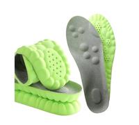 Latex Sport Insoles for Men and Women - 3 Pairs Soft High Elasticity Orthopedic Arch Support Inserts, Deodorant Running Shoe Pads & Cushion Insoles(EU37-38(240mm))