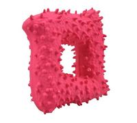 Latex Squeaky Chew - Dog Toy, Textured Interactive Play, Durable Flexible Material | Brain Stimulating Fetch Activity, For Small Medium Large Breed Training Exercise Indoors Outdoors Pet Safe Kit