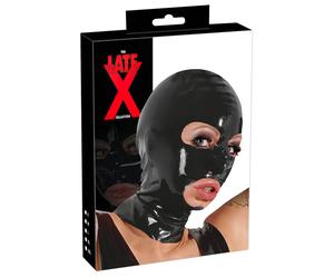 Latex Suction Mask (Black)