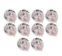 Latex Transparent Balloon Set, 10Pcs 12 Inch with Number 40 Pattern, Confetti Filled for Birthday Party Wedding Anniversary Decorate - Durable Non - Material, Festive Sequi (rose gold confetti