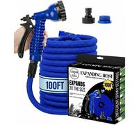 Latham & Hall 100 FT Expanding Garden Hose - BLUE