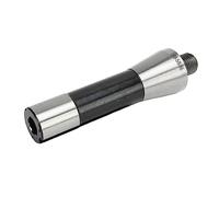 Lathe Arbor, R8-5/8-16 Manganese Steel 5/8 in. Thread Wide Application Threaded Drill Chuck Arbor Good Stability Standard Design for Tapping Machine