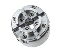 Lathe Bearing Chuck, 4In 4-Jaw Lathe Chuck with M33 Self-Centering Metal Thread 2.5mm Wrench 96mm Woodworking Machine Tools Accessories