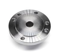 Lathe Bearing Chuck, Fit K11-100 K12-100 K72-100 Motor Spindle Adapter Chuck Insert Flange Back Plate Base(15mm)