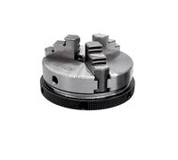 Lathe Bearing Chuck, K01-50 Lathe Chuck 3 Jaw 4 Jaw M14*1 Connecting Rod K01-63 80 K02-50 63 80B Self-Centering Mini DIY Metal for Wood Lathe Tools(K01-50)