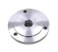 Lathe Bearing Chuck, M33x3.5mm M33 Spindle Thread Flange Back Plate Base Adapter Wood Lathe Metal Chuck K11-80 K12-80 K11-100 K12-100 K11-125 K12-125(K11-100 K12-100)