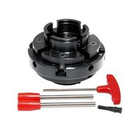 Lathe Bearing Chuck, New 4" Inch Wood Lathe Chuck 100mm 4 Jaw Self Centering Thread M33 1"(M18 x 2.5mm)