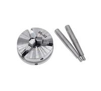 Lathe Bearing Chuck, Three Jaw Manual Lathe Chuck 65mm M14 Thread Machine Tool CNC Accessories Self-Centering