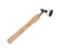Lathe Bowl Sander, Hand Held Bowl Sander Kit Wooden Handle Sander with 1in 2in Pads 50pcs Sanding Discs, Sanding Blocks