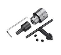 Lathe Chuck, 0.3-4mm High Carbon Steel Mini Electric Drill Chuck JTO Taper with 5mm Shaft Connecting Rod for 775 Motor Lathe