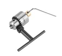 Lathe Chuck, 0.3-4mm JTO Mini Drill Chuck Taper Mounted Micro Motor with Key Lathe Tools Accessories