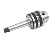Lathe Chuck, 1 Set of MT1 MT2 MT3 MT4 B10 B12 B16 B18 0.6-6/1-10/1-13/3-16/5-20 Tapping Tool Holder Drill Chuck Mandrel Lathe CNC Drilling Machine Wood(MT4-B18(3-16mm))
