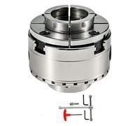 Lathe Chuck, 125mm Woodworking Four-jaw Self-Centering Linkage Chuck, Woodworking Lathe Chuck, Rotary Lathe Chuck, for Grinding Machines Milling Machines