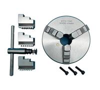 Lathe Chuck 130mm 3 Jaw Self-Centering Lathe Chuck K11-130 Chuck Jaw Manual Chuck Torno for Lathe Machine