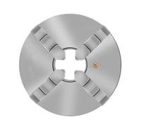 Lathe Chuck 160MM CNC 4 Jaw Scroll K12-160 Front Mount 4 Jaw Chuck Lathe Self-Centering Separate Jaws