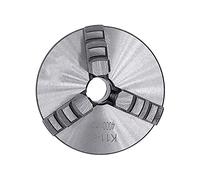 Lathe Chuck, 1Set K11-80 3 Jaws Manual Lathe Chuck with Turning Machine Tools Accessories 3-Jaw Self-Centering Metal