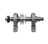 Lathe Chuck, 2 Bearing M14X1Mm M14 Thread Spindle Shaft Pulley DIY Wood Lathe Headstock Fit Chuck K01-65 K02-65/50 4 Inch Saw Blade