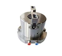 Lathe Chuck 2 Jaw Hollow 8 Inch Pneumatic Vertical Air Chuck Hole diameter52mm