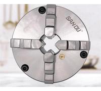 Lathe Chuck 250mm Lathe Metal Chuck K12-250 4 Jaw Self-Centering Chuck Type Manual Lathe Chuck(K12-250 Front Mount)